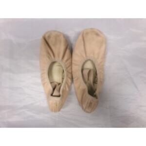 Dance Ballet Shoes DanzNMotion Child 13M Leather Single Strap Full Sole